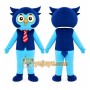 Blue Owl Mascot Costume