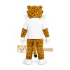 White Leopard Sports Mascot Costume White Leopard Sports Mascot Costume