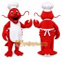 Chef Lobster Mascot Costume