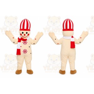 Winter Rabbit Mascot Costume