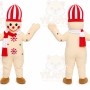 Winter Rabbit Mascot Costume