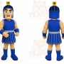 Blue Roman Warrior Mascot Costume