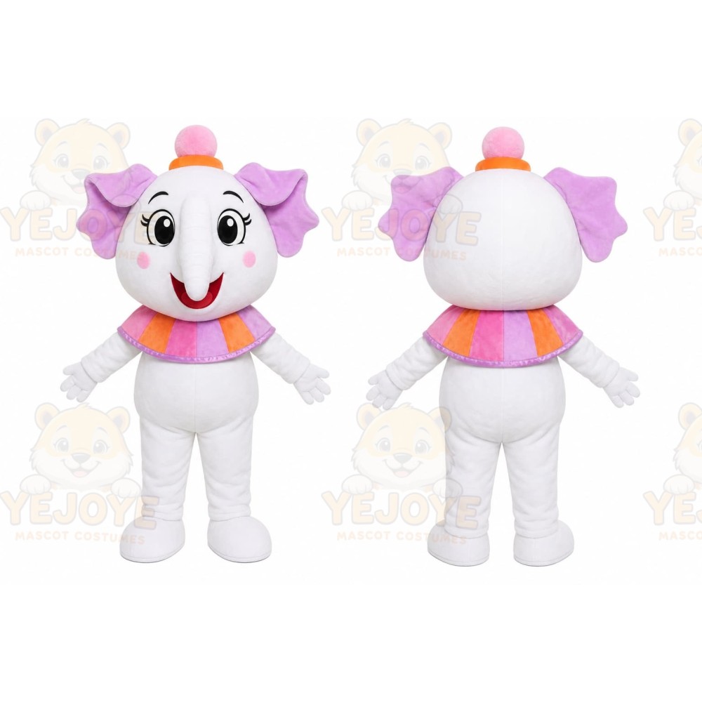 White Unicorn Mascot Costume
