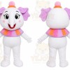 White Unicorn Mascot Costume