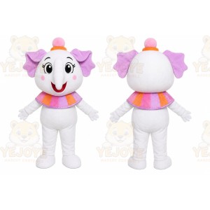 White Unicorn Mascot Costume