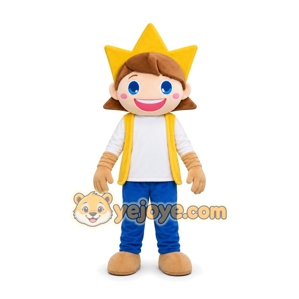 Sun Boy Mascot Costume Sun Boy Mascot Costume