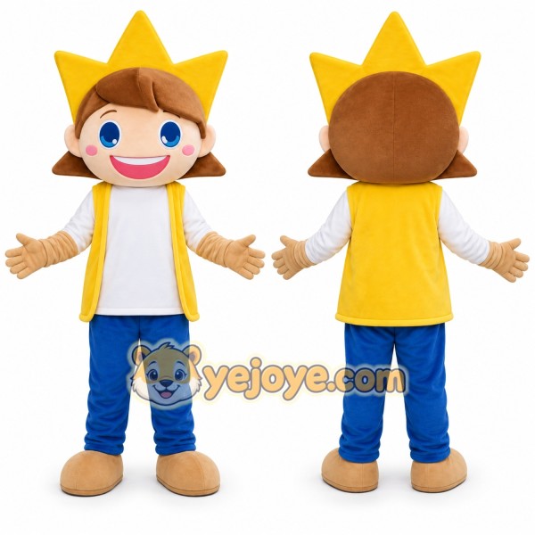 Sun Boy Mascot Costume