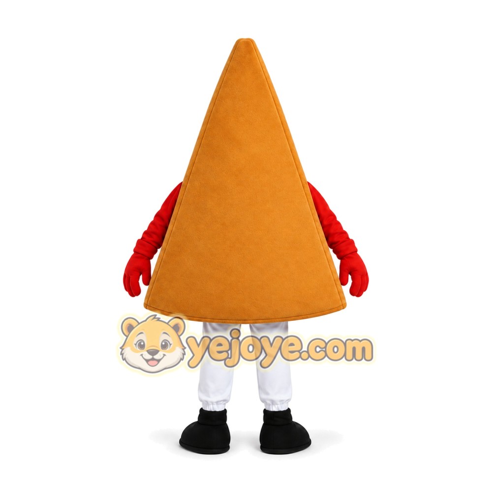 Pizza Cone Mascot Costume Pizza Cone Mascot Costume