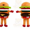 Hamburger Character Mascot Costume