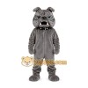 Gray Bulldog Mascot Costume Gray Bulldog Mascot Costume
