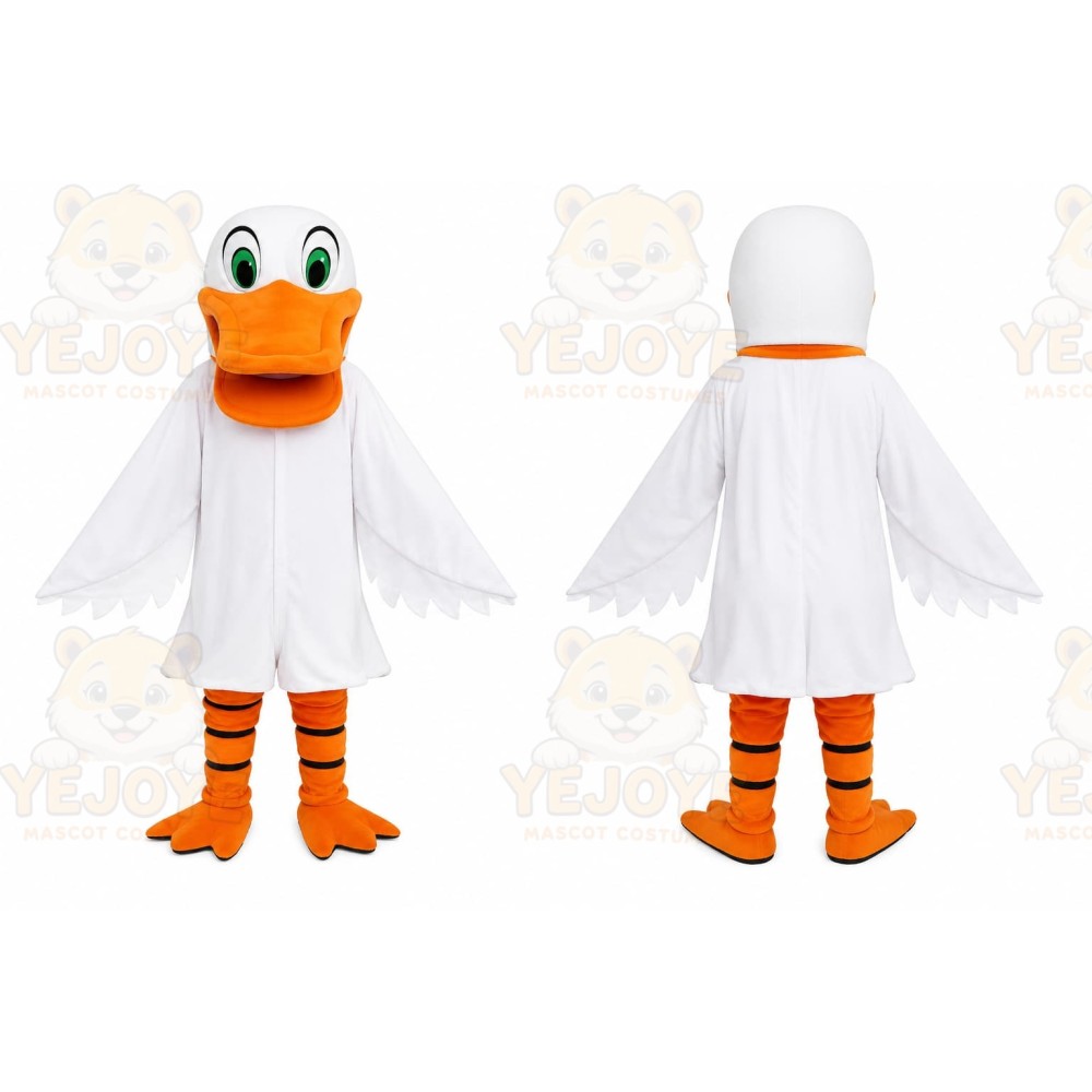 White Duck Mascot Costume