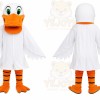 White Duck Mascot Costume