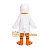 White Duck Mascot Costume White Duck Mascot Costume