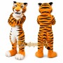 Orange Tiger Mascot Costume