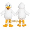 White Duck Mascot Costume White Duck Mascot Costume