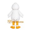 White Duck Mascot Costume White Duck Mascot Costume