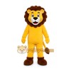 Yellow Lion Mascot Costume Yellow Lion Mascot Costume