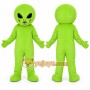 Green Alien Mascot Costume