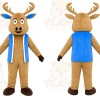 Tan Reindeer Mascot Costume