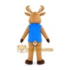 Tan Reindeer Mascot Costume Tan Reindeer Mascot Costume