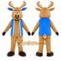 Tan Reindeer Mascot Costume