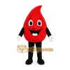 Red Drop Mascot Costume Red Drop Mascot Costume