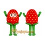 Strawberry Character Mascot Costume