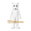 White Cat Mascot Costume