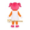 Pink Hair Girl Mascot Costume