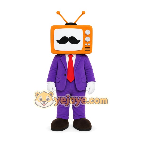 TV Head Character Mascot Costume