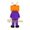 TV Head Character Mascot Costume TV Head Character Mascot Costume