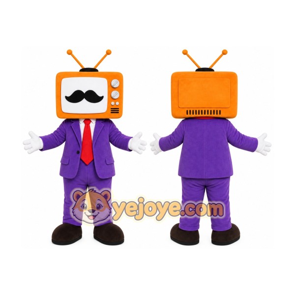 TV Head Character Mascot Costume
