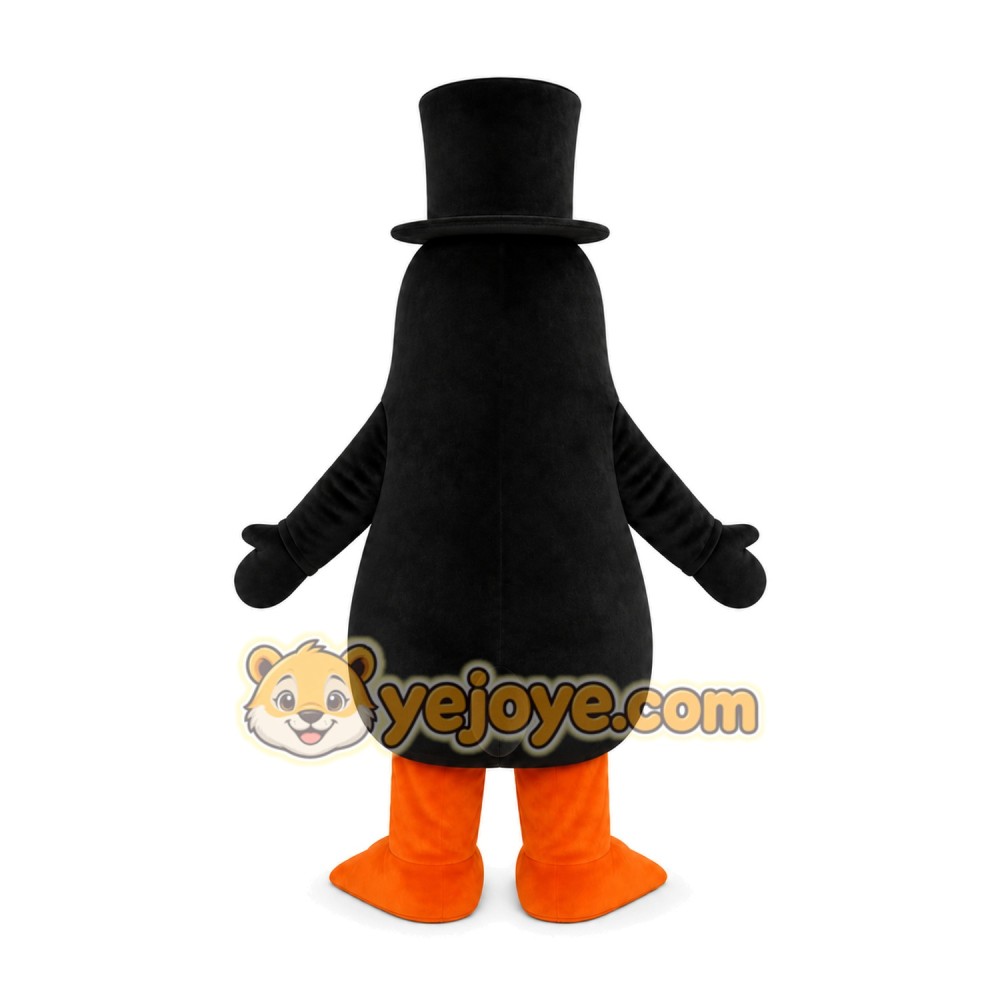 Top Hat Penguin Mascot Costume Top Hat Penguin Mascot Costume