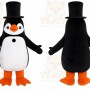 Top Hat Penguin Mascot Costume