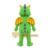 Green Dragon Mascot Costume Green Dragon Mascot Costume
