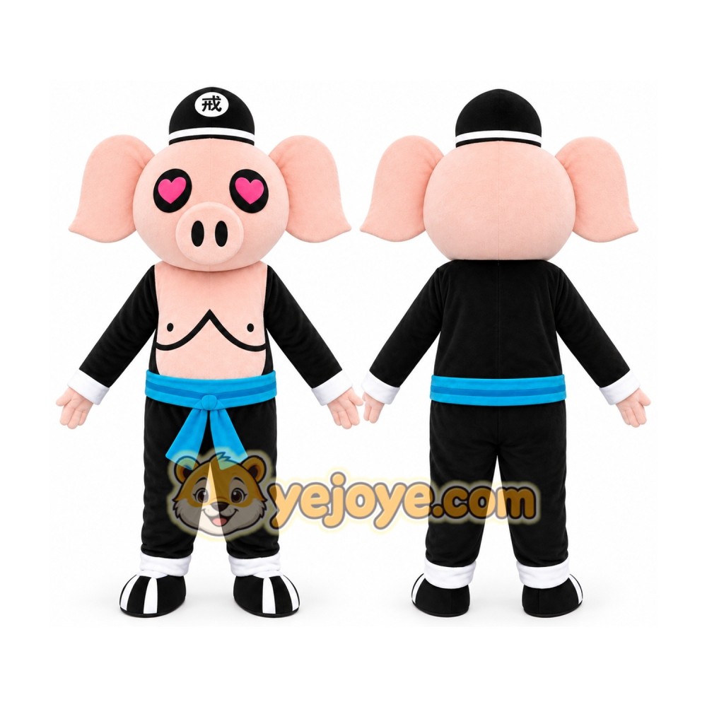 Pig Pirate Mascot Costume Pig Pirate Mascot Costume