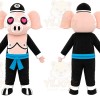 Pig Pirate Mascot Costume