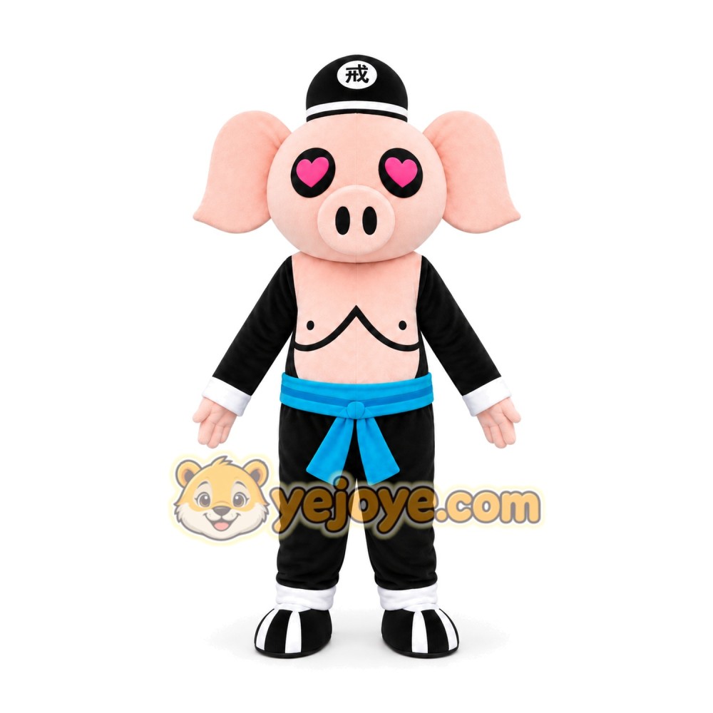 Pig Pirate Mascot Costume Pig Pirate Mascot Costume
