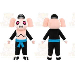 Pig Pirate Mascot Costume