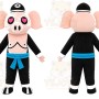 Pig Pirate Mascot Costume