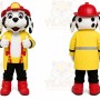 Firefighter Dalmatian Mascot Costume
