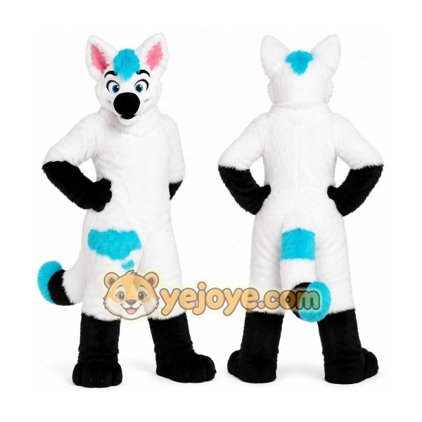 Spotted Huksy Mascot Costume