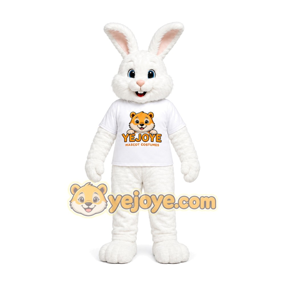 White Rabbit Sports Mascot Costume