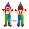 Colorful Clown Mascot Costume Colorful Clown Mascot Costume