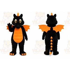 Black Dragon Mascot Costume