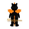 Black Dragon Mascot Costume Black Dragon Mascot Costume