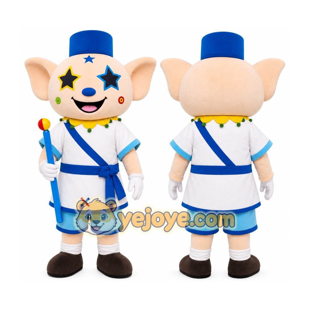 Blue Star Sailor Mascot Costume Blue Star Sailor Mascot Costume