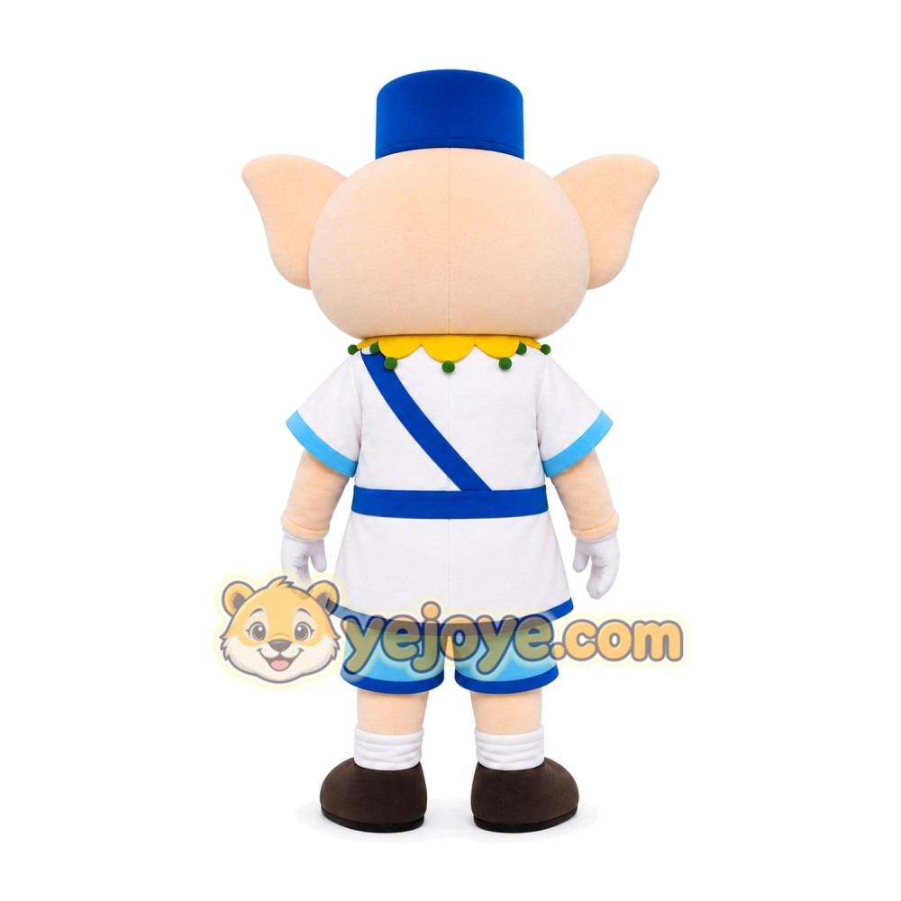Blue Star Sailor Mascot Costume Blue Star Sailor Mascot Costume