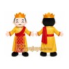 Yellow Robe Boy Mascot Costume Yellow Robe Boy Mascot Costume