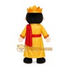 Yellow Robe Boy Mascot Costume Yellow Robe Boy Mascot Costume